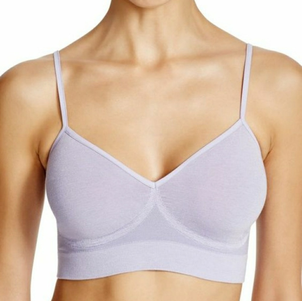 Yummie purple Audrey bra unlined size S/M
